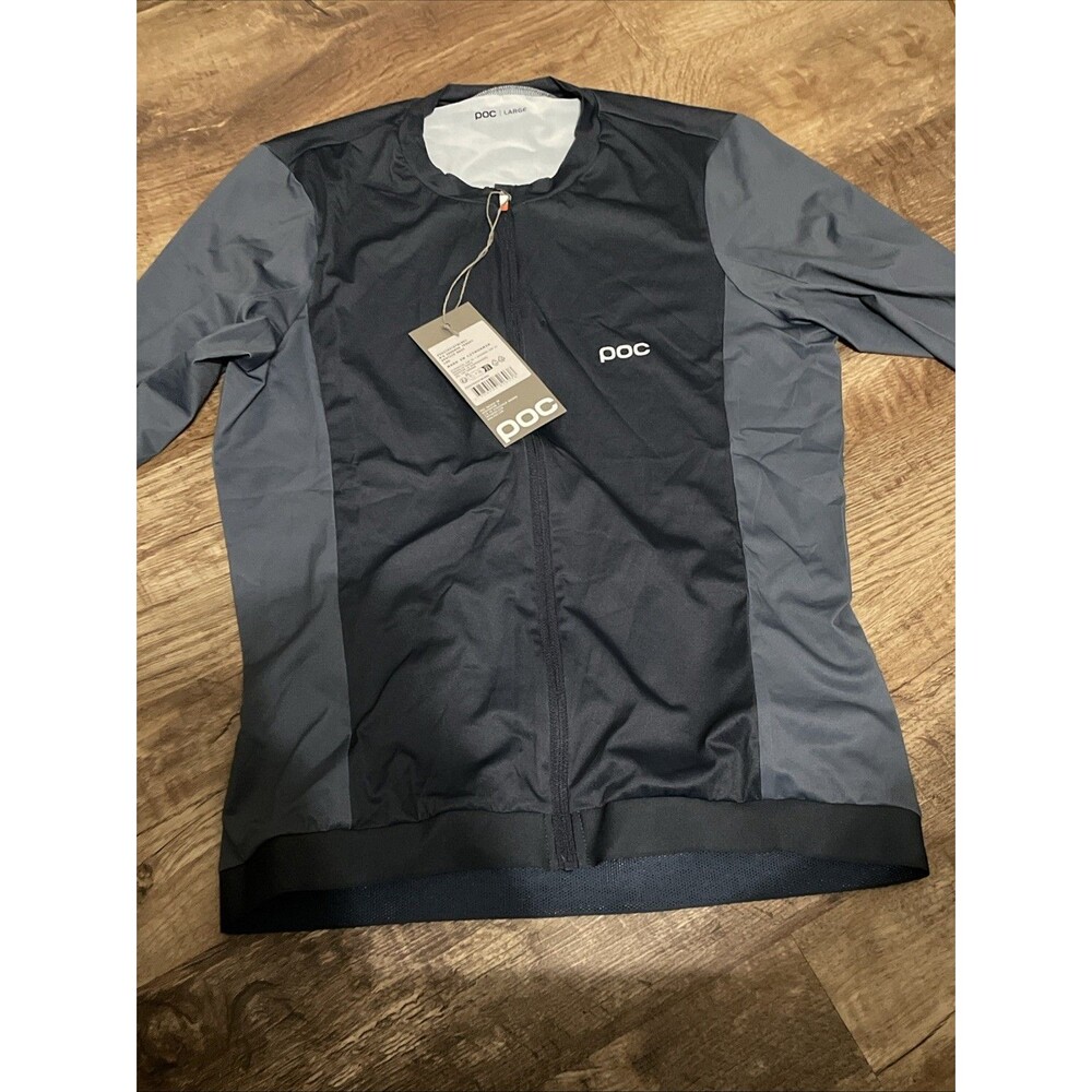 POC Men's Cadence Jersey Apatite Navy Sz L NWT $150